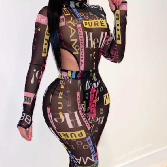 Mesh two piece set - Picture 1 of 1